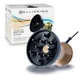 Bellissima Diffon Supremo con difusor XL en uso para rizos definidos