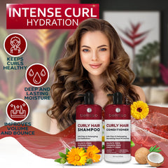 Après-shampoing Bellisso pour définition et douceur durable.