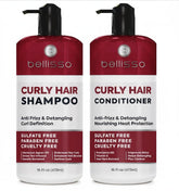 Shampooing Bellisso pour boucles: définition et volume accru.