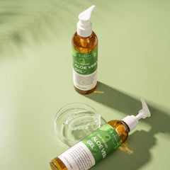 Benatu Aloe Vera Gel, textura clara, absorción rápida para piel sensible.