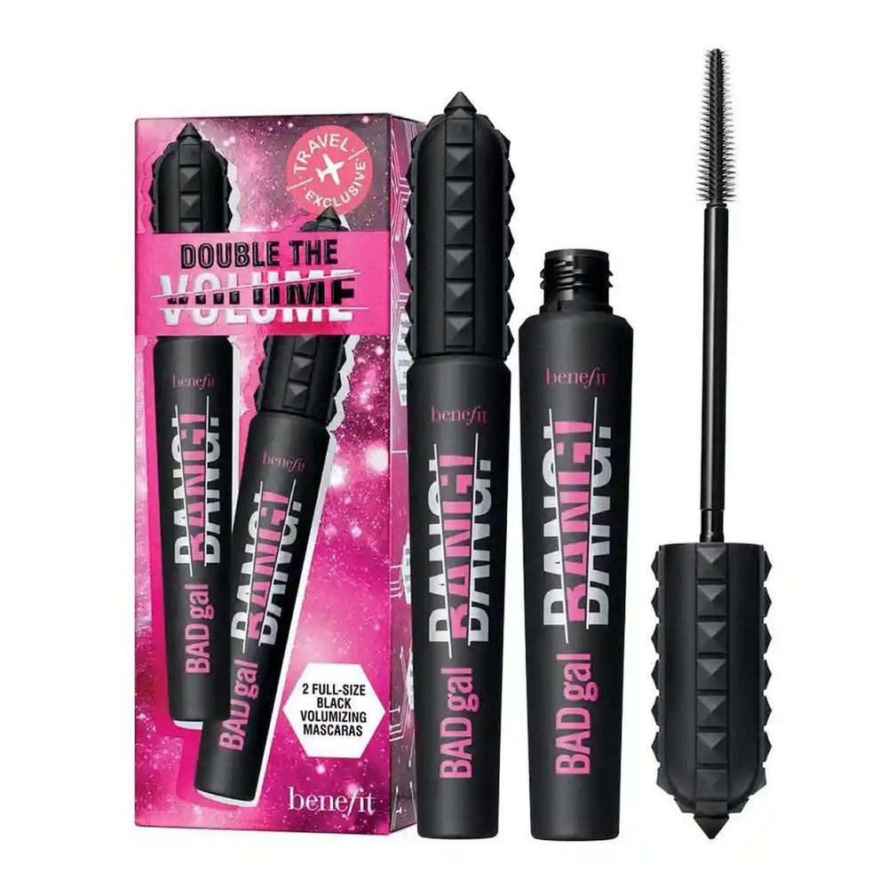 Benefit Badgal Bang: doble-volumen para pestañas más densas y definidas.