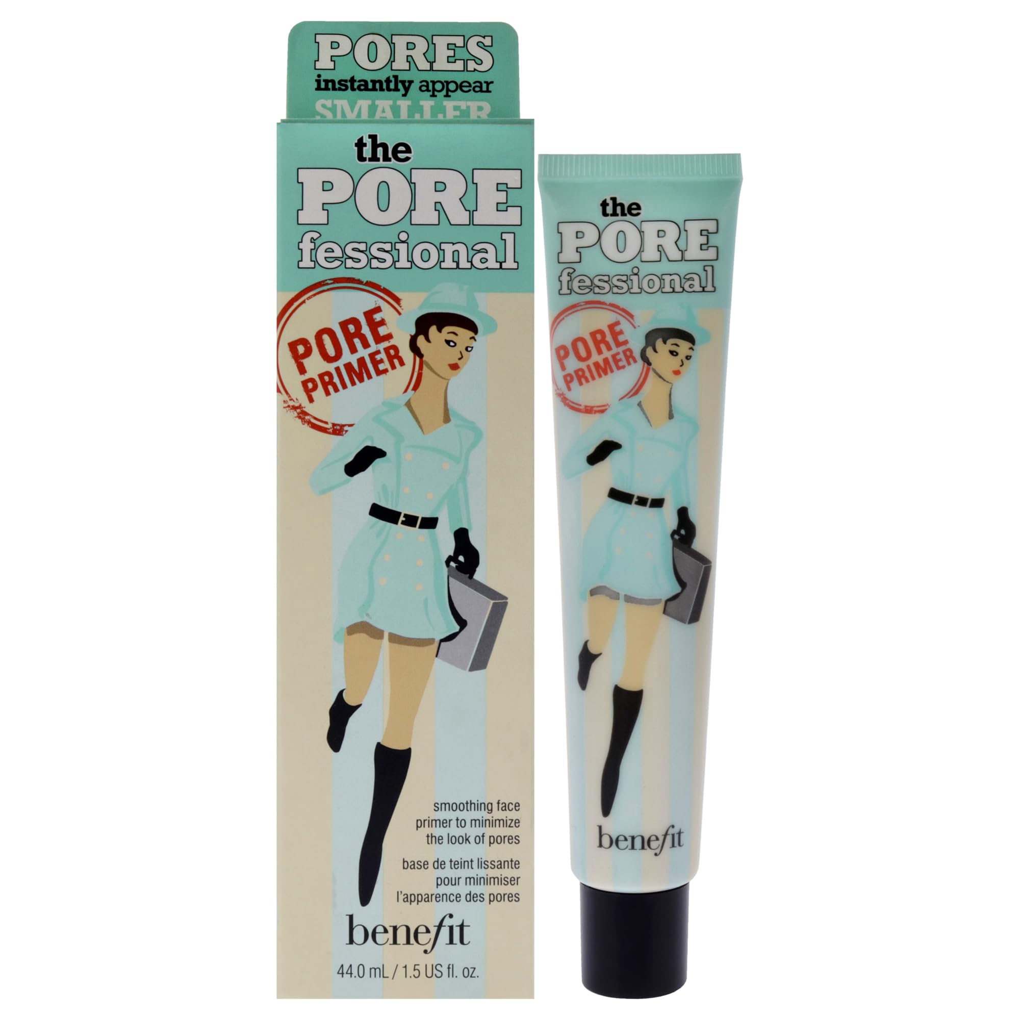 Primer POREfessional de Benefit en botella para minimizar poros y suavidad de la piel