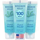 Bouteille Shampoing Bergman Kelly voyage 1 oz, pratique pour les bagages à main.