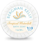 BERGMAN KELLY tropical waterfall soap 1oz 100pk for hotel stays