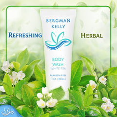 BERGMAN KELLY Gel douche format mini 100 flacons, pratique pour hébergements.