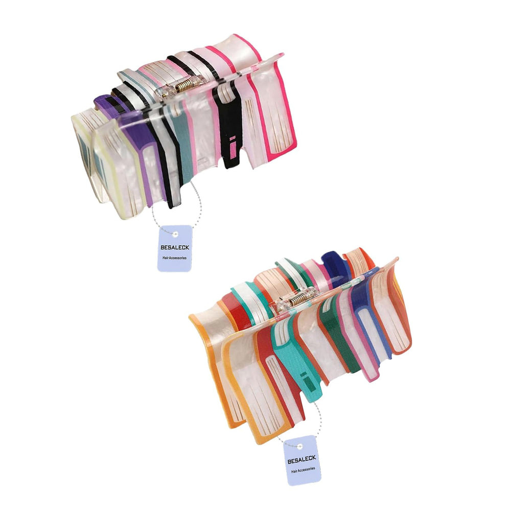 Pinza BESALECK libro rosa para peinados escolares y duraderos