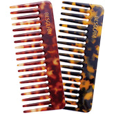 besglam peine dientes anchos para rizos, deslizamiento suave y menos enredos.