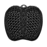 BESKAR alfombrilla exfoliante para pies en la ducha, limpieza suave