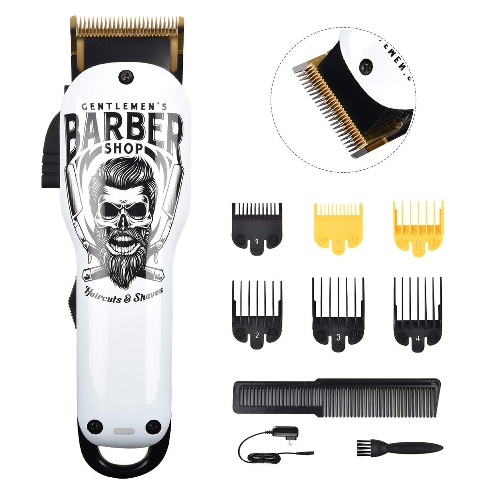BESTBOMG cortapelos profesional inalambrico con diseño ergonomico para uso cómodo