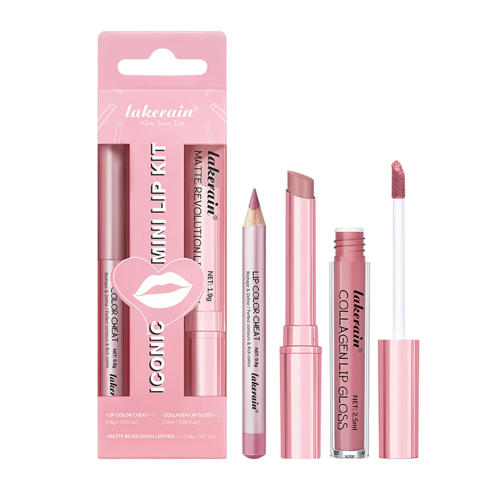 BestLand delineador labios tono desnudo suave: definición precisa para un look natural.