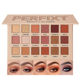 BestLand Paleta 18 colores frente: pigmento vibrante para looks completos.