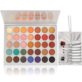 BestLand Paleta sombras 35 colores: alta pigmentación para looks intensos y duraderos