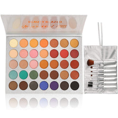 BestLand Paleta sombras 35 colores: alta pigmentación para looks intensos y duraderos