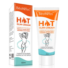 Bestniffes crema caliente en bote definiendo la cintura y tono de piel