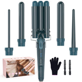 BESTOPE PRO Waver 5 en 1 con 3 barriles, ondas definidas en casa.