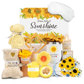 Betem cesta de regalos para mujeres con girasoles, ideal para alegrar el día
