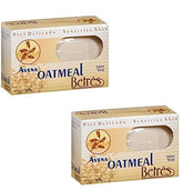Betres jabón barra avena para piel sensible, uso diario suave.