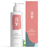Wake Up Call: bouteille Better Not Younger protégeant la couleur et donnant du volume.