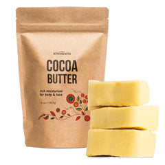 Better Shea Butter manteca de cacao para cuerpo: barra sólida hidratante para piel.