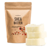 Better Shea Butter barra de manteca de karité refinada, uso diario en piel y cabello.