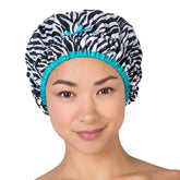 Betty Dain Fashionista gorro ducha con forro PEVA protege el peinado
