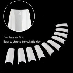 Beuniar acabado blanco en estilo francés para manicura