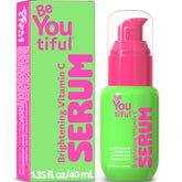 BeYoutiful Vitamina C Serum: bote compacto para uso diario suave.