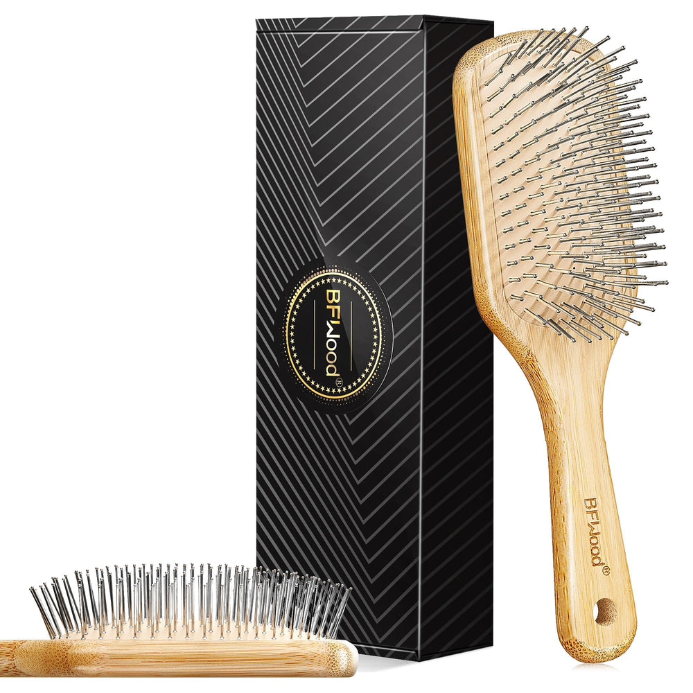BFWood cepillo con mango ergonómico para un peinado cómodo
