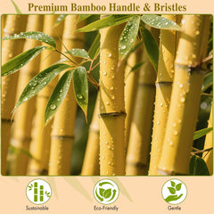 BFWood mango de madera ergonómico con agarre cómodo