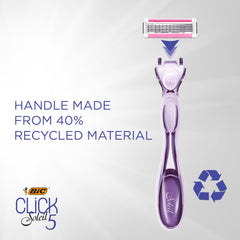 BIC Click 5 Soleil: cabezal articulado que sigue contornos del cuerpo