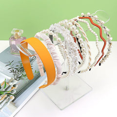 Bigfety organizador accesorios cabello acrílico: mantiene la colección visible y evita enredos