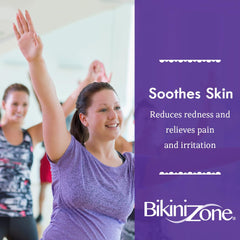 Bikini Zone pack tres unidades de crema posafeitado para uso diario.