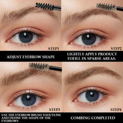 BINGBRUSH cejas resistentes al agua y sin transferencia