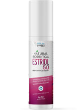 BIOLABS PRO Estri Cream, botella: crema suave para hidratación diaria de la piel.