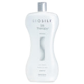 BioSilk Silk Therapy Original, botella: brillo sedoso para todo tipo de cabello.