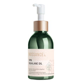 BIOSSANCE huile squalane – bouteille élégante pour hydratation légère et durable.