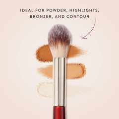 BK BEAUTY 108 pincel iluminador natural para resaltar pómulos