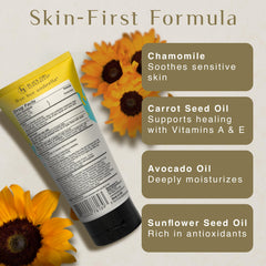 Black Girl Sunscreen Kids loción humectante con camomila y karité.