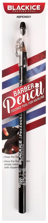 Black Ice Lápiz para barba dibuja una línea natural para un borde definido y profesional.