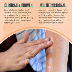 BLDG ACTIVE Active Skin Repair: aplicación suave en cara y cuerpo para uso diario.