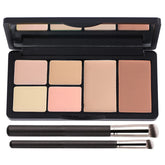 BliBling Paleta Correctora 6 en 1, frente para cobertura suave de ojeras.