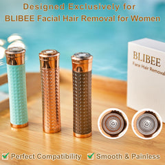 BLIBEE cuchillas doradas y plateadas 2 colores para zonas específicas