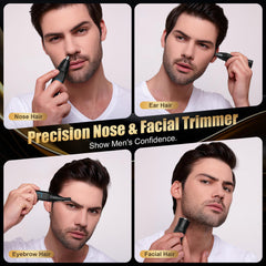 BLIBEE tapas intercambiables para nariz, orejas y cejas con precisión.