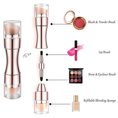 Brocha Bling Toman ojos-cejas para aplicación precisa de sombras
