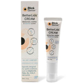 BlinkBetter Restaurar crema para parpados, botella con aplicación diaria suave.