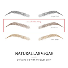 Bliss and Beyond 24 uniform pairs close-up for natural brows