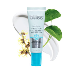 Bliss Block Star protege la piel con SPF 30 de forma mineral, ideal para uso diario.