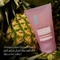 Bliss Jelly Glow Peel, aroma-geranio, experiencia sensorial agradable durante la limpieza.