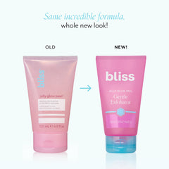 Bliss Jelly Glow Peel, enzimas-fruta-pina-papaya, exfoliación suave para piel lisa.