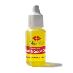 Bliss Kiss aceite para uñas y cutículas sin fragancia, hidratación suave.